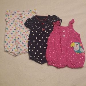 Carters rompers